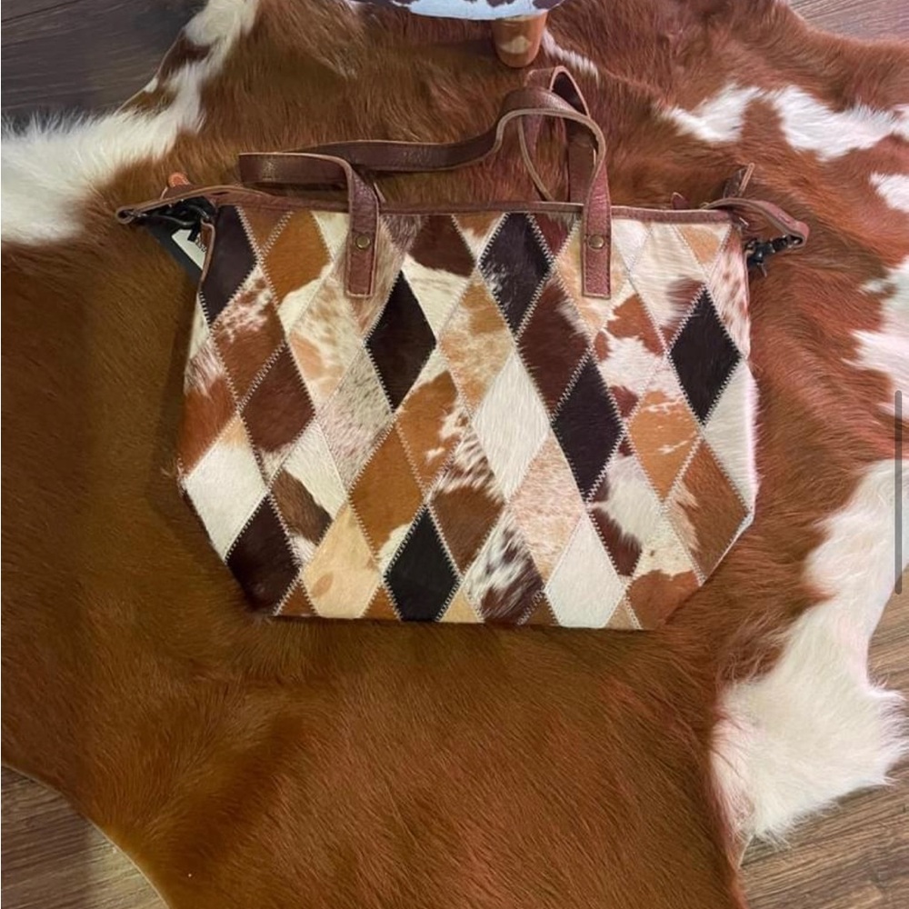 Patchwork handbag! New with tags